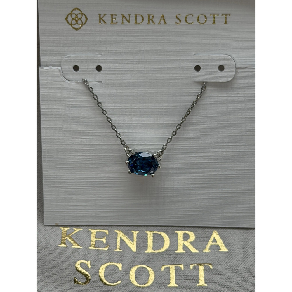 Kendra Scott Blue Pendant Necklace